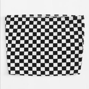 Tops - Checkered tube top! Tops - Checkered tube top!